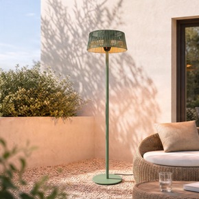 Neue Lucande-Heizstrahler sorgen für Wärme mit Stil: Lampenwelt.de zeigt Outdoor-Designs zwischen Natural, Boho & Retro
