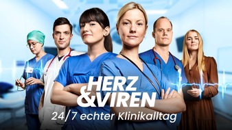 ZDF: Klinikalltag rund um die Uhr: "Herz & Viren" in der ZDFmediathek