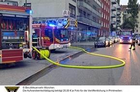 Feuerwehr München: FW-M: Brand einer Elektroanlage (Maxvorstadt)