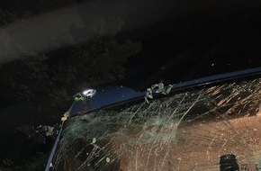 Polizeipräsidium Osthessen: POL-OH: Umgestürzter Baum sorgt für Unfall auf der A7