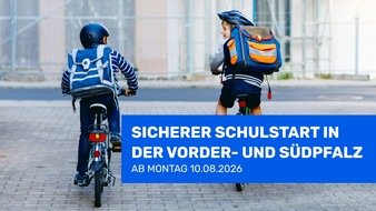 Polizeipr&auml;sidium Rheinpfalz: POL-PPRP: Sicherer Schulweg: Polizeipr&auml;sidium Rheinpfalz appelliert zu besonderer Vorsicht zum Schulstart