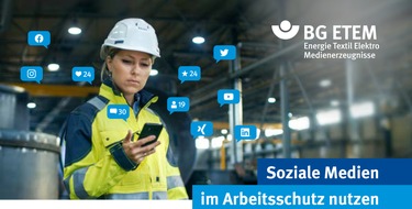 BG ETEM - Berufsgenossenschaft Energie Textil Elektro Medienerzeugnisse: Social Media für den Arbeitsschutz nutzen - kostenfreies Whitepaper der BG ETEM