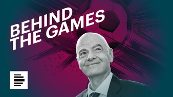Deutschlandradio: Wer den Sport kontrolliert / BEHIND THE GAMES - Gianni Infantino / Ab 1. Juni: Neuer Deutschlandfunk-Podcast &uuml;ber den FIFA-Chef, interne R&auml;nkespiele und sein ganz besonderes Verh&auml;ltnis zu den USA