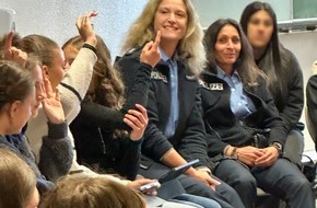 Polizeipr&auml;sidium Mittelhessen - Pressestelle: Mittelhessen: Mittelhessen: Cops im Dialog zu Gast an der Gesamtschule Gleiberger Land
