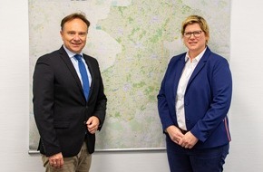 Kreispolizeibehörde Borken: POL-BOR: Kreis Borken - Neue Leiterin der Direktion Kriminalität tritt Dienst an