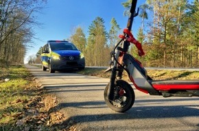 Polizeidirektion Ratzeburg: POL-RZ: Kontrollwoche: Polizei nimmt E-Scooter unter die Lupe