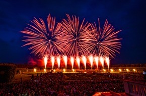 Hannover Veranstaltungs GmbH (HVG): Onder het motto 'Dance of Northern Lights' start het Internationale Vuurwerkconcours op 16 mei 2026 met Denemarken zijn 34e seizoen