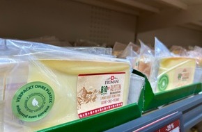 LIDL Schweiz: Lidl Schweiz setzt auf Zellulose-Folie bei Bio-Käse