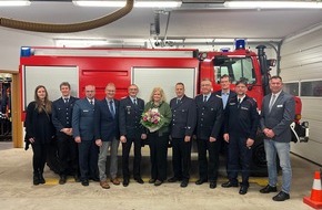 Kreisfeuerwehr Oldenburg: FW-OLL: Jahreshauptversammlung der Feuerwehr Dingstede
