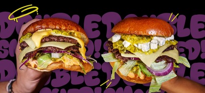 HANS IM GLÜCK: "Get Double Smashed": HANS IM GLÜCK bringt Double Smashburger auf den Markt