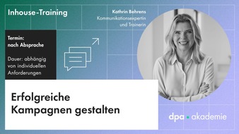 dpa-Akademie: Kampagnenmanagement: Strategie und Entwicklung | dpa-Akademie
