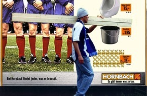 Hornbach Baumarkt AG: Fußball-Fans widmen sich in der Sommerpause dem Hobby- und Heimwerken / Männer sind jetzt wieder einsatzbereit / Das letzte Tor ist gefallen: Jetzt macht "Mann" sich wieder nützlich