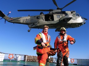 Deutsche Marine - Pressemeldung: Erfolgreiche Bilanz der Marine-Luftretter