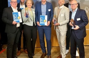 NÜRNBERGER Versicherung: Nürnberger Versicherung gewinnt Gold mit KI und CSR