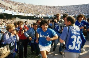 GEO Television: "Diego Maradona" Deutschlandpremiere: Rebell, Held, Gott: Die argentinische Fußballlegende bei GEO Television / Preview im Media Hub