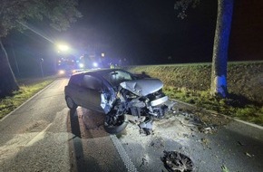 Freiwillige Feuerwehr der Gemeinde Sonsbeck: FW Sonsbeck: Auslaufende Betriebsmittel nach Verkehrsunfall