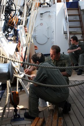 Deutsche Marine - Bilder der Woche (Korrektur): &quot;Gorch Fock&quot; klar für nächste Auslandstour