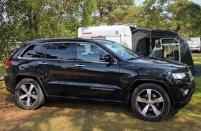 Kreispolizeibehörde Viersen: POL-VIE: Komplettentwendung eines Jeeps - Polizei bittet um Hinweise