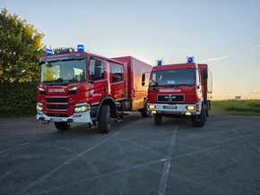 FW-AR: Neuer Gerätewagen Dekon-P ersetzt Altfahrzeug im Standort Voßwinkel