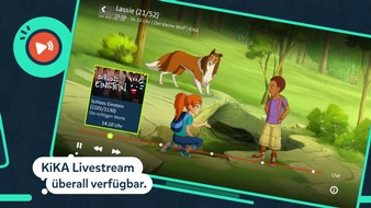 KiKA launcht neues Smart-TV-Angebot f&uuml;r Kinder / Pionier-Projekt im Streaming-Netzwerk von ARD und ZDF st&auml;rkt das Kindermedienangebot