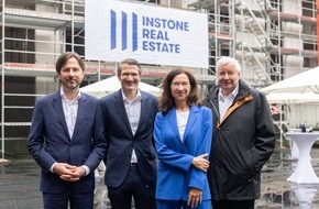 Instone Real Estate Group SE: Pressemitteilung: Richtfest für „Core Living“ mit 190 Wohnungen - Instone setzt Meilenstein im Frankfurter „Schönhof-Viertel“