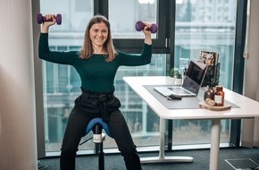 Aktion Gesunder Rücken e. V.: Mehr Schwung im Büro: Aktive Lösungen für einen ergonomischen Arbeitsplatz