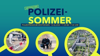 PD Main-Taunus - Polizeipräsidium Westhessen: POL-MTK: "Hessischer Polizeisommer" im Polizeipräsidium Westhessen