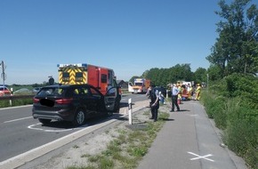 Feuerwehr Ratingen: FW Ratingen: Verkehrsunfall mit 3 Verletzten