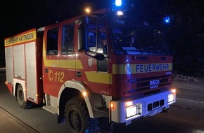 Feuerwehr Hattingen: FW-EN: Feuerwehr rettet Frau aus verrauchter Wohnung