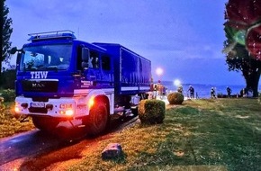 Freiwillige Feuerwehr Reichenau: FW Reichenau: Starkregen fordert Reichenauer Feuerwehr, 21.08.2025, Reichenau, Insel-Ortsteile