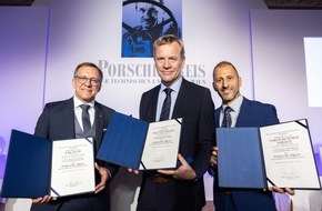 Porsche Holding Gesellschaft m.b.H.: „Porsche-Preis der Technischen Universität 2023“ verliehen