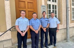 Polizeidirektion Wittlich: POL-PDWIL: Kooperationsgespräch der Polizeiinspektion Bitburg und des Polizeikommissariats Echternach