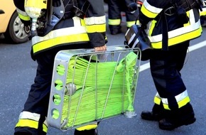 Feuerwehr Essen: FW-E: Feuer im Treppenraum eines Mehrfamilienhauses, keine Verletzten