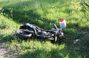 Polizei Coesfeld: POL-COE: Nottuln, K11/ Motorradfahrer schwer verletzt
