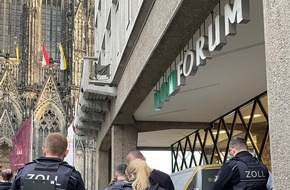 Hauptzollamt Köln: HZA-K: Kölner Zoll kontrolliert Sicherheitspersonal von 30 Firmen an Silvester in der Kölner Innenstadt - Erste Hinweise auf Mindestlohnverstöße