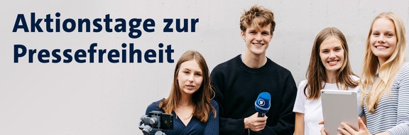 ARD Presse: ARD-Aktionstage zur Pressefreiheit 2025: Medienkompetenz stärken - Pressefreiheit schützen