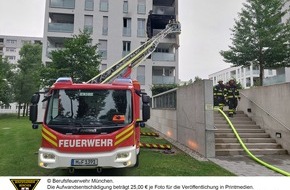 Feuerwehr München: FW-M: Hoher Sachschaden nach Brand (Allach-Untermenzing)