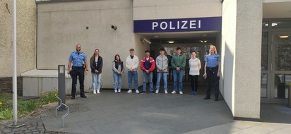 Polizeidirektion Neuwied/Rhein: POL-PDNR: Betzdorf - 3-tägiges "Schnupperpraktikum" bei der Polizeiinspektion Betzdorf