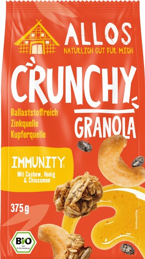 Presseinfo: Allos zeigt mit Overnight Oats, Wellbeing Granolas und Super Fruit, wie natürlicher Frühstücksgenuss heute schmeckt