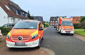 Freiwillige Feuerwehr Hünxe: FW Hünxe: Amtshilfe für den Rettungsdienst