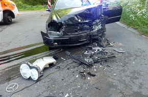 Kreispolizeibehörde Oberbergischer Kreis: POL-GM: Zwei Verletzte bei Frontalzusammenstoß