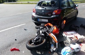 Kreispolizeibehörde Oberbergischer Kreis: POL-GM: 050819-740:  Drei Verletzte bei Auffahrunfall