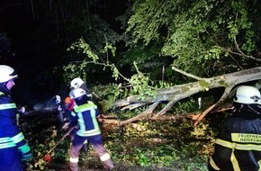 Feuerwehr Herdecke: FW-EN: Unwetter mit Starkregen traf das nördliche Stadtgebiet - 9 Einsätze insgesamt