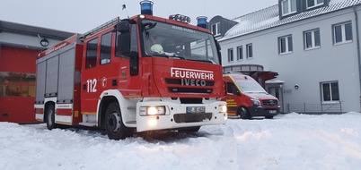 Feuerwehr Recklinghausen: FW-RE: Tief "Tristan": Erschwerte Einsatzbedingungen für Feuerwehr und Rettungsdienst