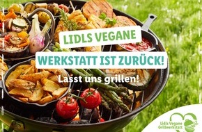 Lidl: "Lidls vegane Grillwerkstatt": Lidl ruft Community auf, kreative Vorschläge für veganes Grillen einzureichen