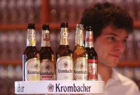 Krombacher Brauerei bereits im dritten Jahr mit einem erfreulichen Zuwachs auf abermaliges Rekordhoch