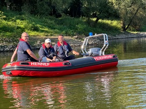 FW Hennef: 12 neue Bootsführer für die Feuerwehr Hennef