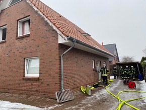 POL-STD: Feuer in Buxtehuder Einfamilienhaus schnell gelöscht - drei Personen mit Rauchgasvergiftung leicht verletzt