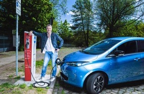 Renault Deutschland AG: TV-Stars fahren elektrisch: Jörg Pilawa setzt auf den Renault ZOE