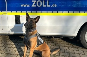 Hauptzollamt Duisburg: HZA-DU: Zollhund Frieda findet Drogenversteck im Auto - Über ein Kilogramm Kokain sichergestellt